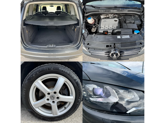 VW Sharan 2.0 TDI / LED / AVTOMAT / HIGHLINE / KOJA / NAVI - автомобили, коли, обяви за нови и употребявани 16