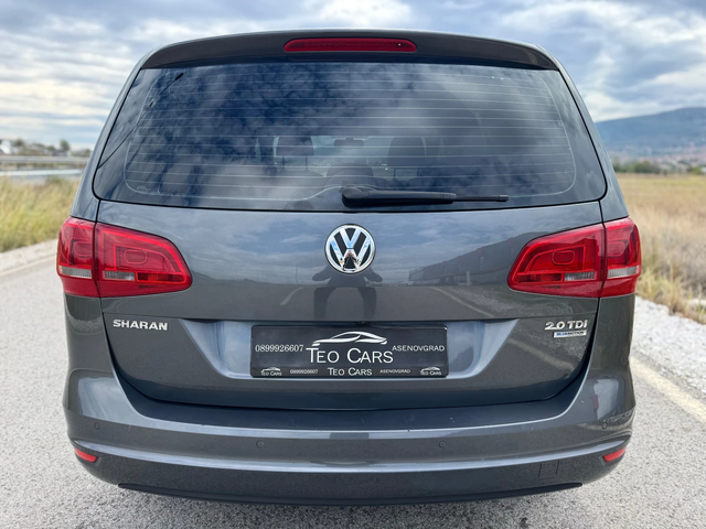 VW Sharan 2.0 TDI / LED / AVTOMAT / HIGHLINE / KOJA / NAVI - автомобили, коли, обяви за нови и употребявани 6