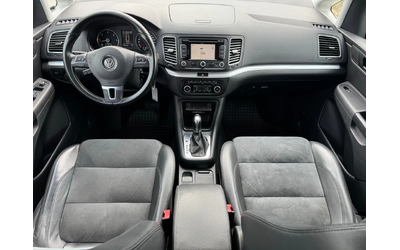 VW Sharan 2.0 TDI / LED / AVTOMAT / HIGHLINE / KOJA / NAVI - автомобили, коли, обяви за нови и употребявани 9