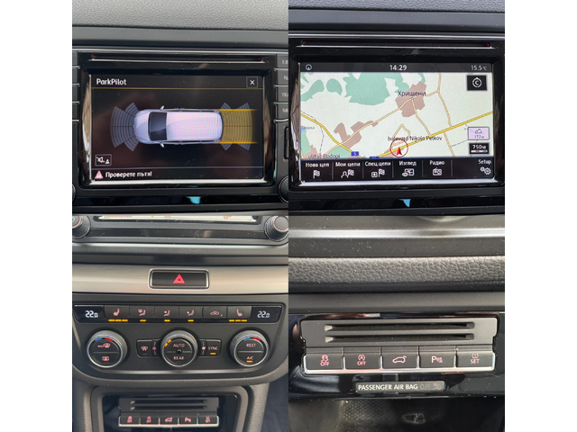 VW Sharan 2.0TDI#150K.C#NAVI#DSG#LED#ПОДГРЕВ - автомобили, коли, обяви за нови и употребявани 15