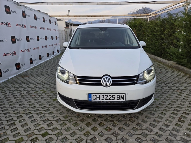 VW Sharan 2.0TDI-150кс= 7МЕСТА= DISTRONIC= LED= ПОДГРЕВ - автомобили, коли, обяви за нови и употребявани 0