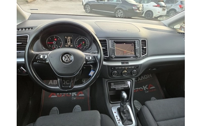 VW Sharan 2.0TDI-150кс= 7МЕСТА= DISTRONIC= LED= ПОДГРЕВ - автомобили, коли, обяви за нови и употребявани 11