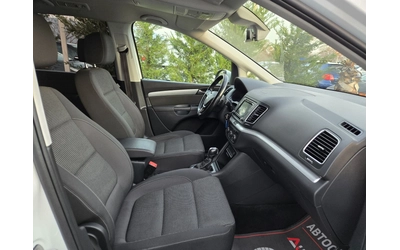VW Sharan 2.0TDI-150кс= 7МЕСТА= DISTRONIC= LED= ПОДГРЕВ - автомобили, коли, обяви за нови и употребявани 14