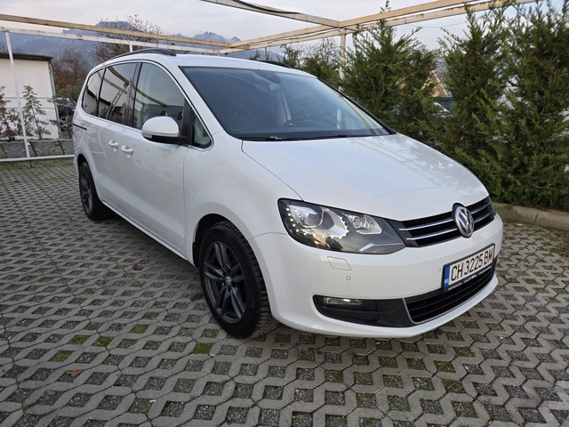 VW Sharan 2.0TDI-150кс= 7МЕСТА= DISTRONIC= LED= ПОДГРЕВ - автомобили, коли, обяви за нови и употребявани 1