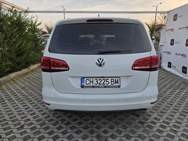 VW Sharan 2.0TDI-150кс= 7МЕСТА= DISTRONIC= LED= ПОДГРЕВ - автомобили, коли, обяви за нови и употребявани 3
