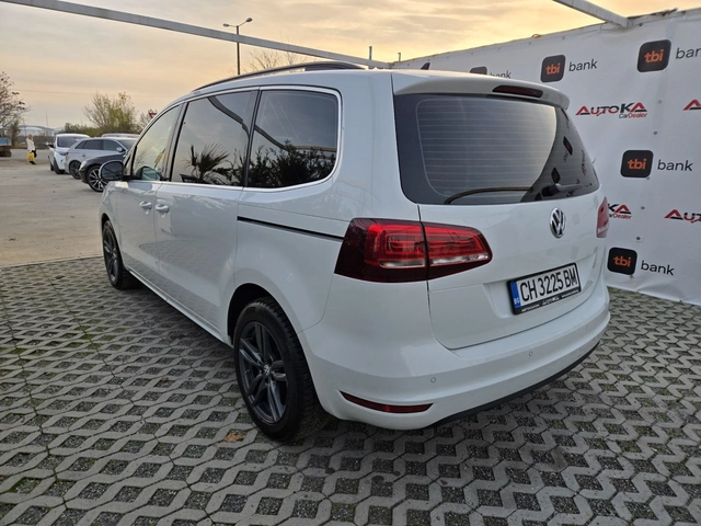 VW Sharan 2.0TDI-150кс= 7МЕСТА= DISTRONIC= LED= ПОДГРЕВ - автомобили, коли, обяви за нови и употребявани 4