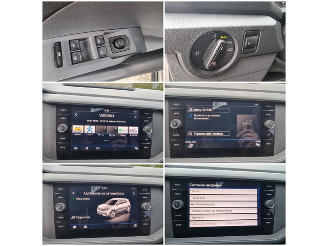 VW T-Cross 1.6 Tdi Distronik/Klima/2021g - автомобили, коли, обяви за нови и употребявани 13