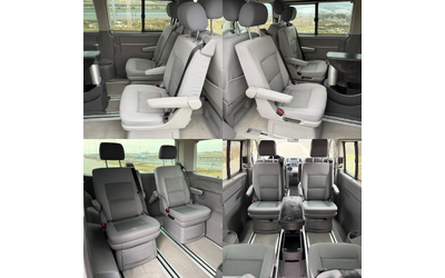 VW T5 MULTIVAN 2.5 TD / 4MOTION / 5+ 1 / NAVI / PECHKA - автомобили, коли, обяви за нови и употребявани 12