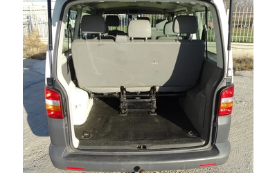 VW T5 9МЕСТА С  КЛИМАТИК - автомобили, коли, обяви за нови и употребявани 8