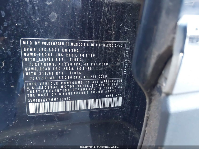 VW Tiguan 2.0L I-4 DI, DOHC, VVT, TURBO, 184HP All Wheel Drive - автомобили, коли, обяви за нови и употребявани 8