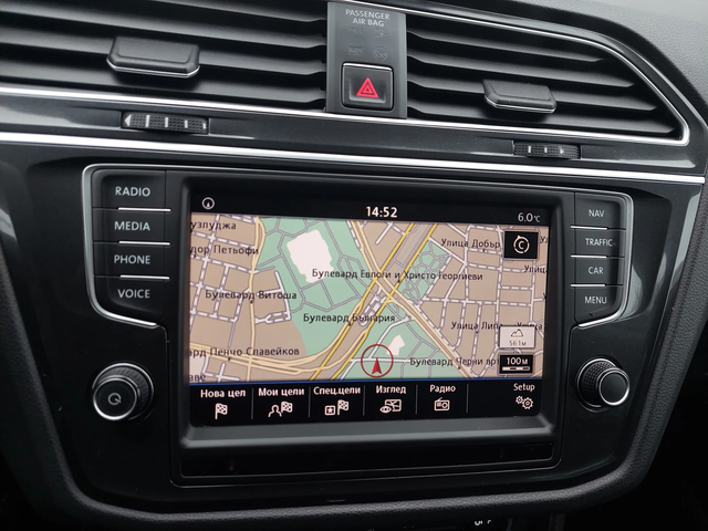 VW Tiguan 2, 0TDI 150ps NAVI - автомобили, коли, обяви за нови и употребявани 12