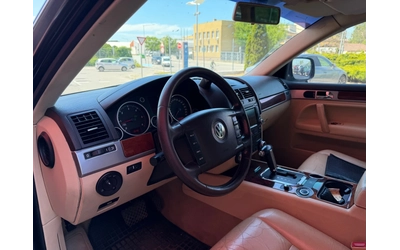 VW Touareg 3.0D* АВТОМАТИК* КОЖА* НА* ПРУЖИНИ* Обслужен - автомобили, коли, обяви за нови и употребявани 13