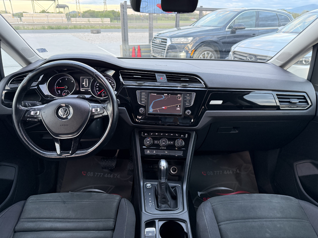 VW Touran 1.6D* 2017г.* АВТОМАТИК* Топ Състояние - автомобили, коли, обяви за нови и употребявани 9
