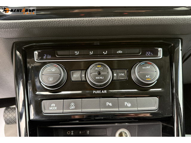 VW Touran 2.0 TDI 150к.с./Автомат/ГАРАНЦИЯ ОТ КЕНТАВЪР - автомобили, коли, обяви за нови и употребявани 13