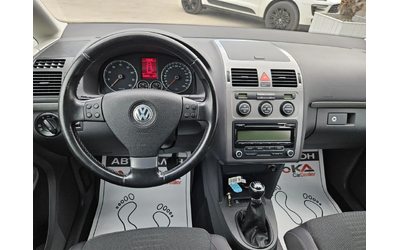 VW Touran 2.0i-109кс= ФАБРИЧЕН МЕТАН= FACELIFT= HIGHLINE - автомобили, коли, обяви за нови и употребявани 10