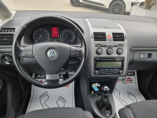 VW Touran 2.0i-109кс= ФАБРИЧЕН МЕТАН= FACELIFT= HIGHLINE - автомобили, коли, обяви за нови и употребявани 10