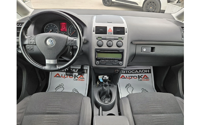 VW Touran 2.0i-109кс= ФАБРИЧЕН МЕТАН= FACELIFT= HIGHLINE - автомобили, коли, обяви за нови и употребявани 11