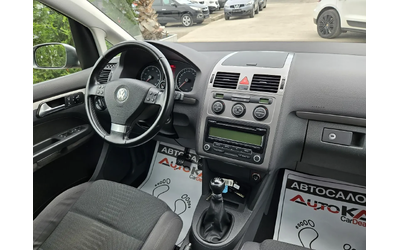 VW Touran 2.0i-109кс= ФАБРИЧЕН МЕТАН= FACELIFT= HIGHLINE - автомобили, коли, обяви за нови и употребявани 12