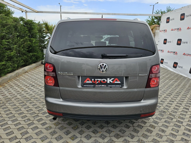 VW Touran 2.0i-109кс= ФАБРИЧЕН МЕТАН= FACELIFT= HIGHLINE - автомобили, коли, обяви за нови и употребявани 3