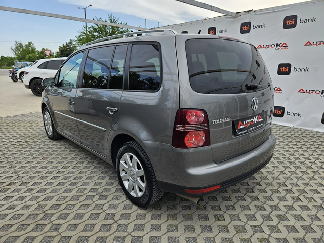 VW Touran 2.0i-109кс= ФАБРИЧЕН МЕТАН= FACELIFT= HIGHLINE - автомобили, коли, обяви за нови и употребявани 4