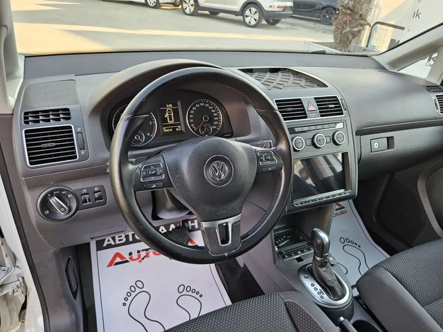 VW Touran 2.0TDI-140КС= АВТОМАТ= АВТОПИЛОТ= НАВИ= 2014г - автомобили, коли, обяви за нови и употребявани 7