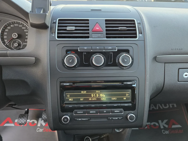 VW Touran 1.6TDI-105кс= 7МЕСТА= 6СК= ПОДГРЕВ= АВТОПИЛОТ - автомобили, коли, обяви за нови и употребявани 15