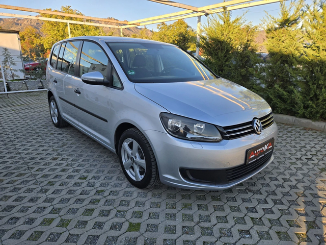 VW Touran 1.6TDI-105кс= 7МЕСТА= 6СК= ПОДГРЕВ= АВТОПИЛОТ - автомобили, коли, обяви за нови и употребявани 1