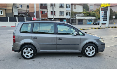 VW Touran 2.0 GAZ/ NAVIG/KLIMATRON/7mesta - автомобили, коли, обяви за нови и употребявани 7