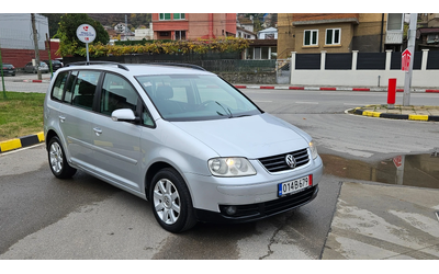 VW Touran 1.9 Tdi 6skorost/Klimatronik - автомобили, коли, обяви за нови и употребявани 6