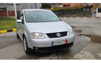 VW Touran 1.9 Tdi 6skorost/Klimatronik - автомобили, коли, обяви за нови и употребявани 7