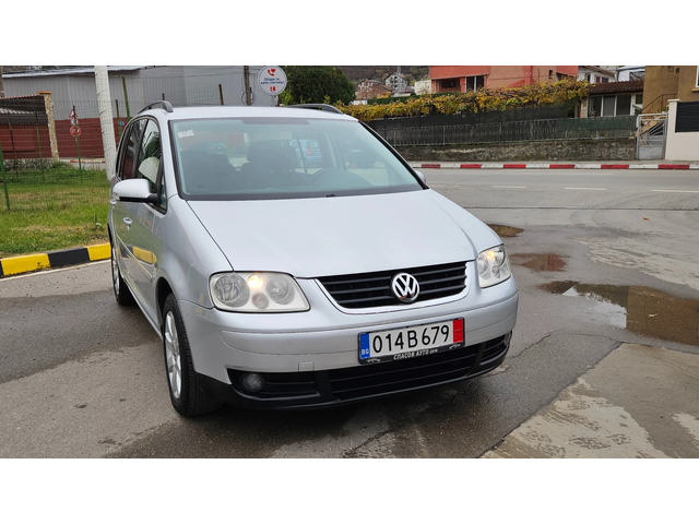 VW Touran 1.9 Tdi 6skorost/Klimatronik - автомобили, коли, обяви за нови и употребявани 7