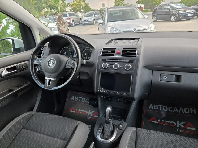 VW Touran 2.0TDI-140кс= АВТОМАТ= FACELIFT= NAVI= АВТОПИЛОТ - автомобили, коли, обяви за нови и употребявани 12