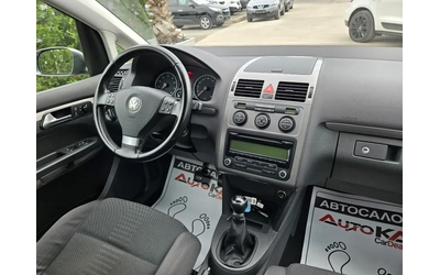 VW Touran 2.0i-109кс= ФАБРИЧЕН МЕТАН= FACELIFT= HIGHLINE - автомобили, коли, обяви за нови и употребявани 12