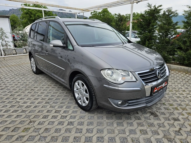VW Touran 2.0i-109кс= ФАБРИЧЕН МЕТАН= FACELIFT= HIGHLINE - автомобили, коли, обяви за нови и употребявани 1