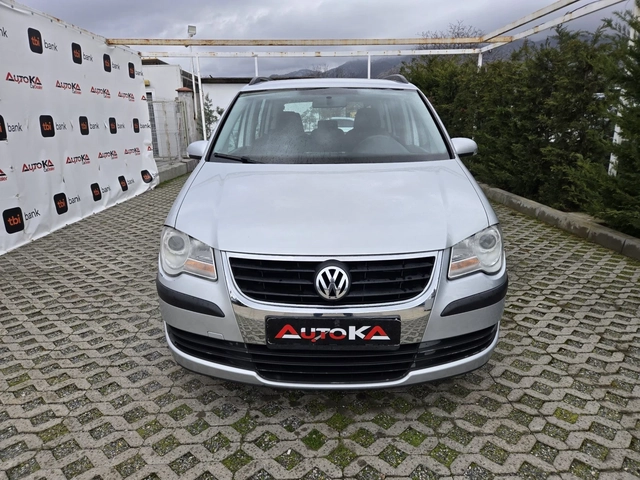 VW Touran 2.0i-109кс= 7МЕСТА= ФАБРИЧЕН МЕТАН= FACE= АВТОПИЛО - автомобили, коли, обяви за нови и употребявани 0