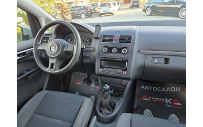 VW Touran 1.6TDI-105кс= 7МЕСТА= 6СК= ПОДГРЕВ= АВТОПИЛОТ - автомобили, коли, обяви за нови и употребявани 12