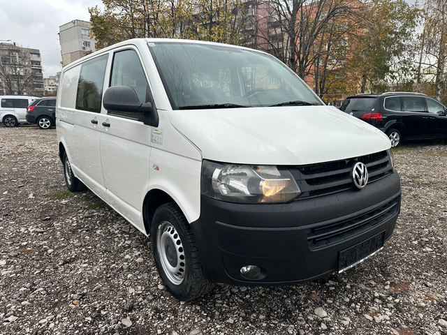 VW Transporter 2.0TDI 140kc LONG 6MESTA - автомобили, коли, обяви за нови и употребявани 0