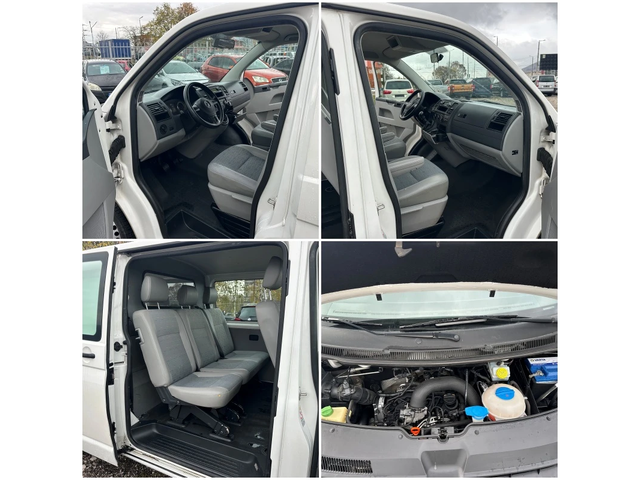 VW Transporter 2.0TDI 140kc LONG 6MESTA - автомобили, коли, обяви за нови и употребявани 12