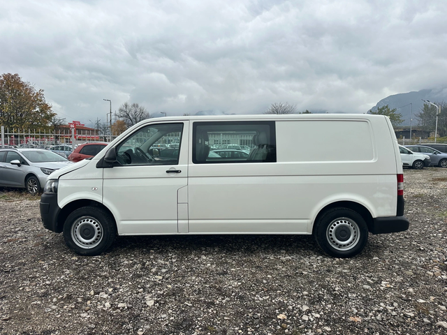 VW Transporter 2.0TDI 140kc LONG 6MESTA - автомобили, коли, обяви за нови и употребявани 5