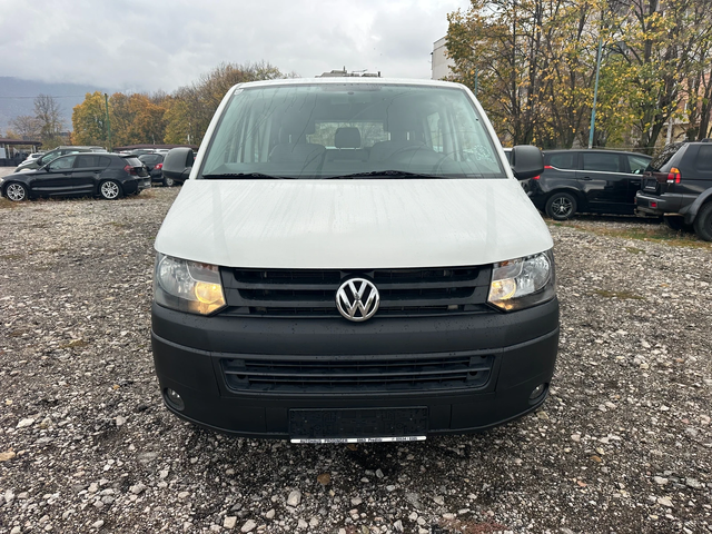 VW Transporter 2.0TDI 140kc LONG 6MESTA - автомобили, коли, обяви за нови и употребявани 7