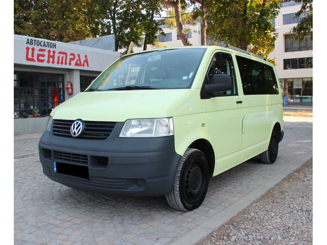 VW Transporter 2.5 TDI 8+ 1 МЕСТА 131 кс. - автомобили, коли, обяви за нови и употребявани 0