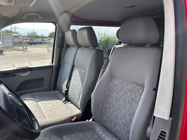 VW Transporter 1.9TDI 6-местен Клима - автомобили, коли, обяви за нови и употребявани 11