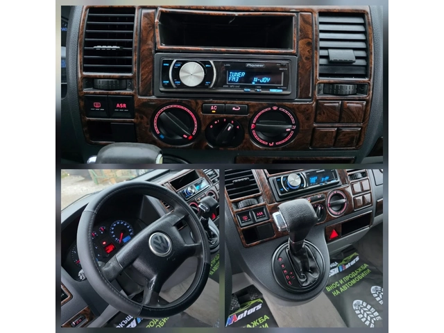VW Transporter 2.5TDI 174K.C. / АВТОМАТ / ДЪЛГА БАЗА / КЛИМАТИК - автомобили, коли, обяви за нови и употребявани 10