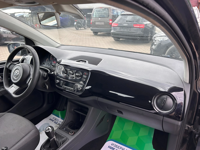 VW Up 1.0i EURO 5 ЛИЗИНГ - автомобили, коли, обяви за нови и употребявани 9